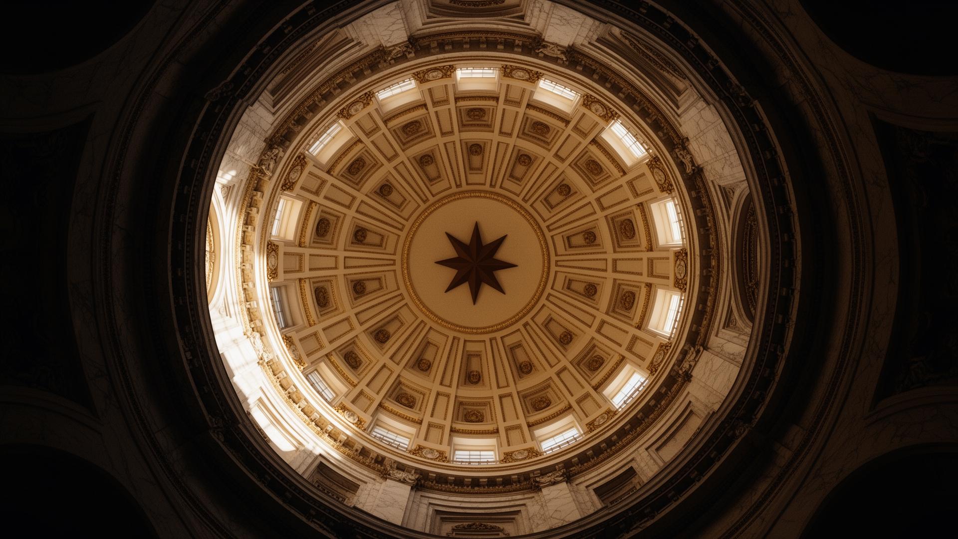 Texas State Capitol rotunda dome
